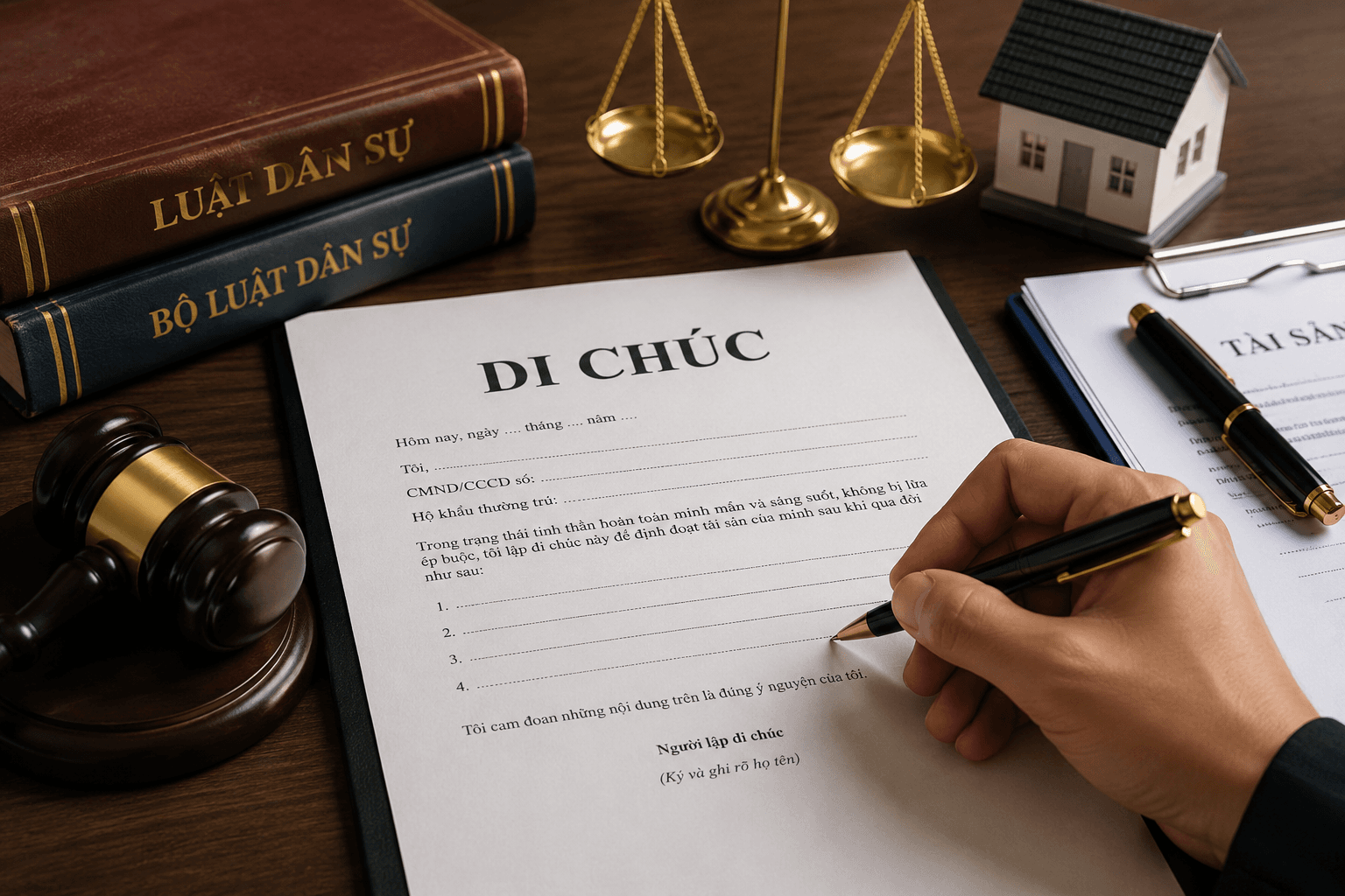 TƯ VẤN LẬP DI CHÚC THỪA KẾ NHƯ THẾ NÀO?