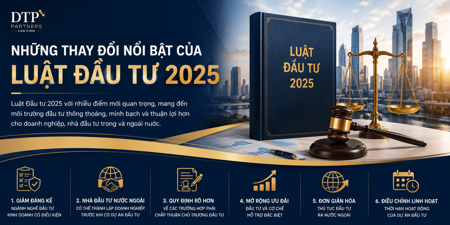 NHỮNG THAY ĐỔI NỔI BẬT CỦA LUẬT ĐẦU TƯ 2025
